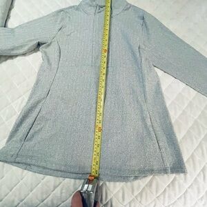 Kyodan Outdoor gray/cream jacquard Montana Double Brushed, Poly / 17% Spandex